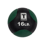 Rubber Medicine Ball - 16 Lb Green