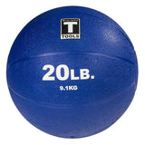 Rubber Medicine Ball - 20 Lb Dark Blue